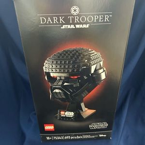 LEGO Star Wars Dark Trooper Helmet 75343
New, unopened
